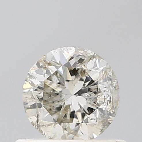 0.51 Carat Round Diamond Salt and Pepper VVS2