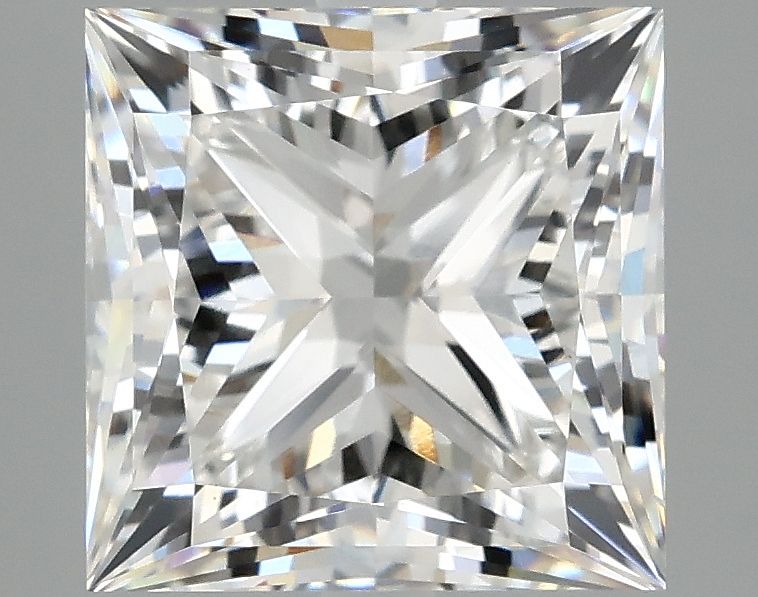 4.13 ct. princess Lab Grown Diamond front image