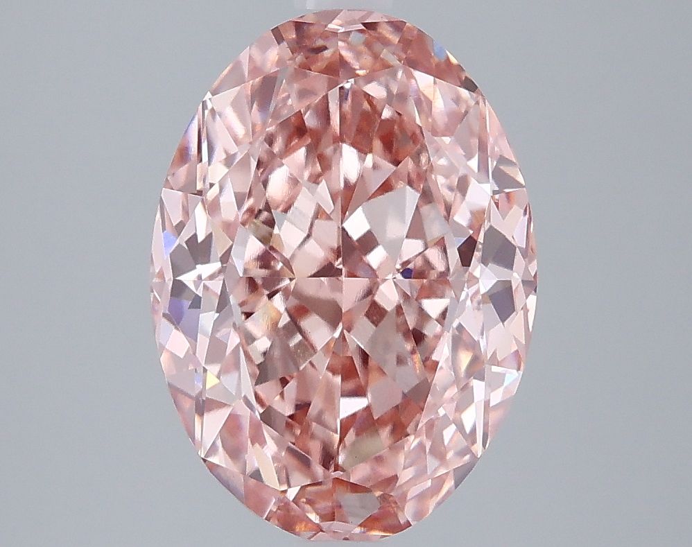 4.02 ct. oval Lab Grown Diamond front image