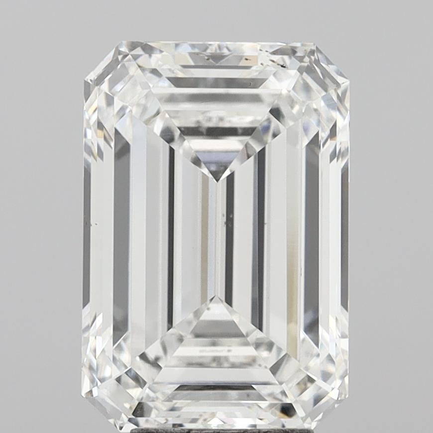 6.06 ct. emerald Lab Grown Diamond front image