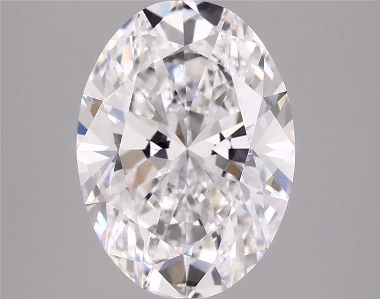 3.97 ct. oval Lab Grown Diamond front image