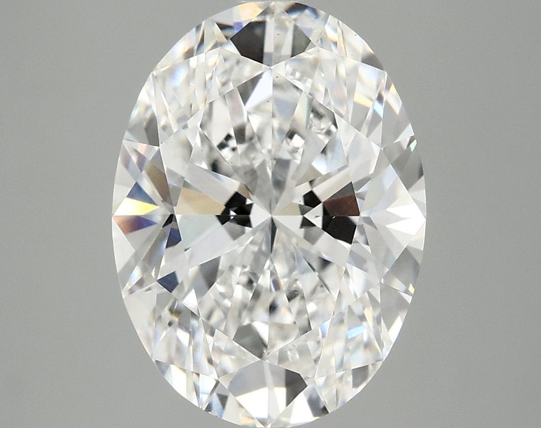 4.09 ct. oval Lab Grown Diamond front image