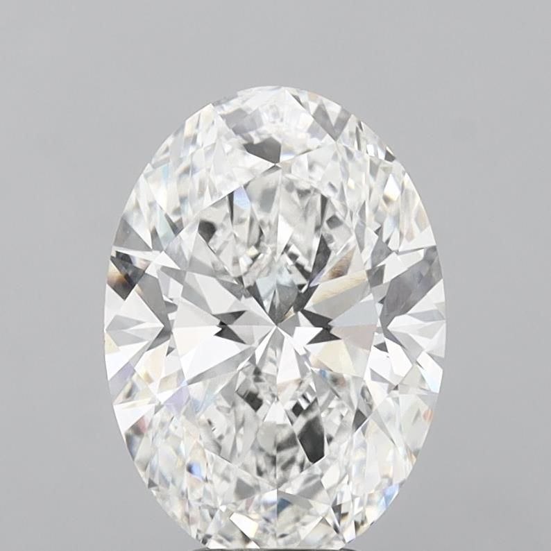 6.00 ct. oval Lab Grown Diamond front image