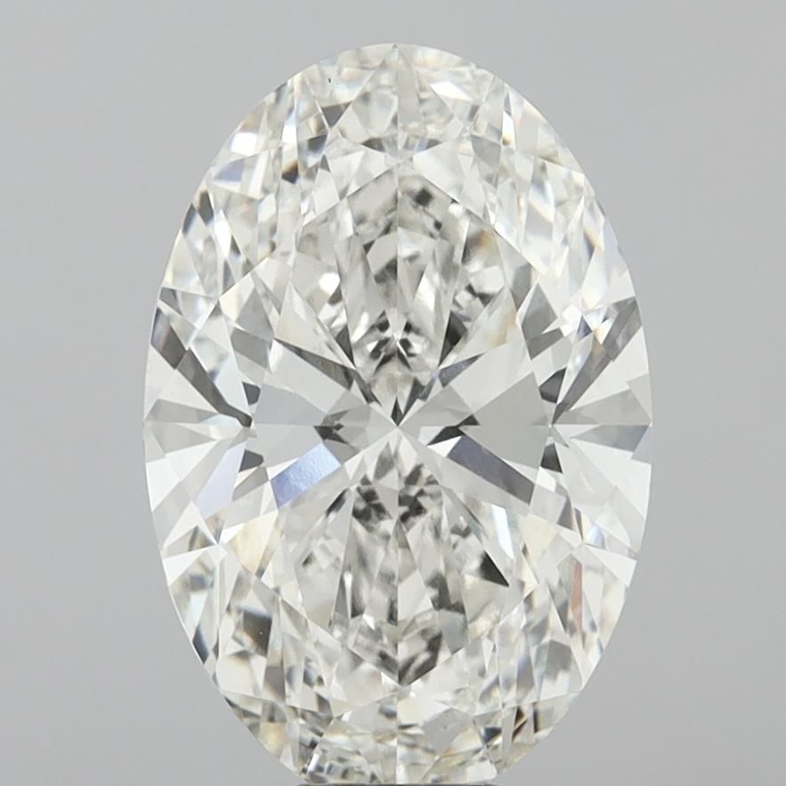 9.61 ct. oval Lab Grown Diamond front image