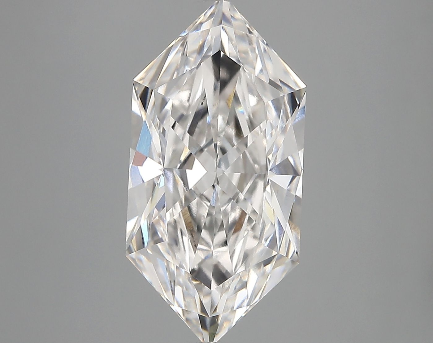 4.47 ct lab-grown Hexagonal Diamond