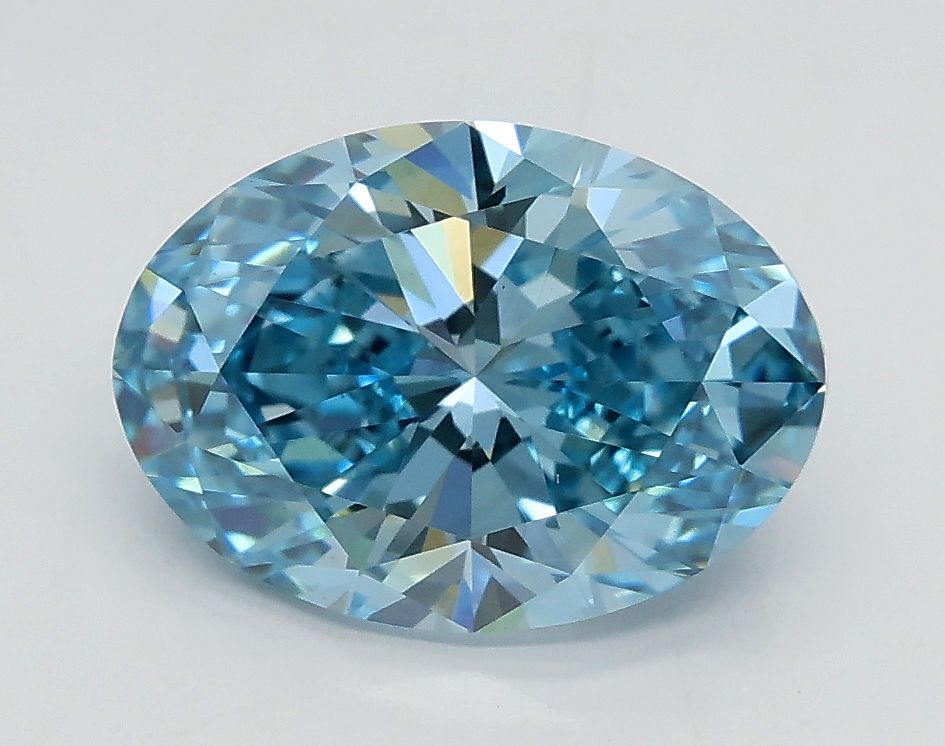 2.01 ct. oval Lab Grown Diamond front image