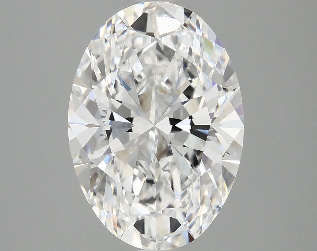 3.90 ct. oval Lab Grown Diamond front image