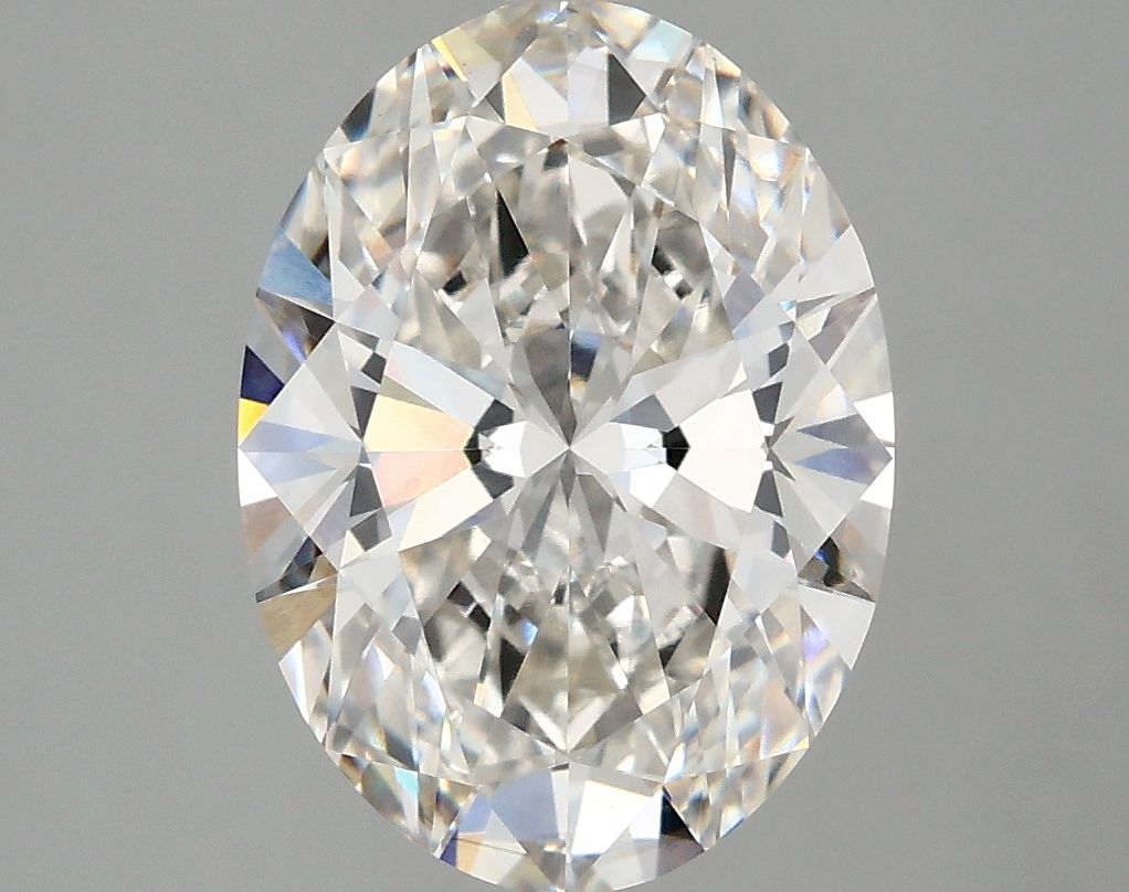 3.75 ct. oval Lab Grown Diamond front image