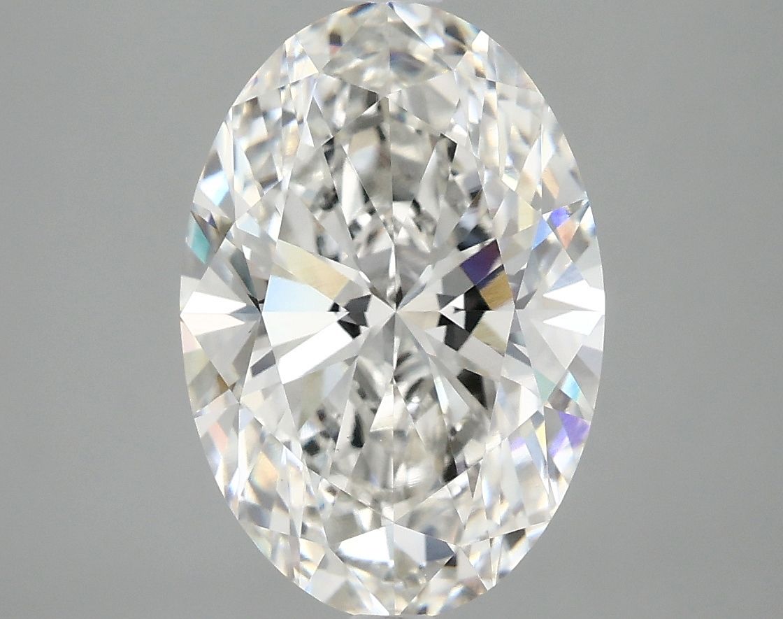 4.07 ct. oval Lab Grown Diamond front image