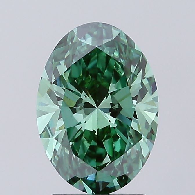 2.03 ct. oval Lab Grown Diamond front image