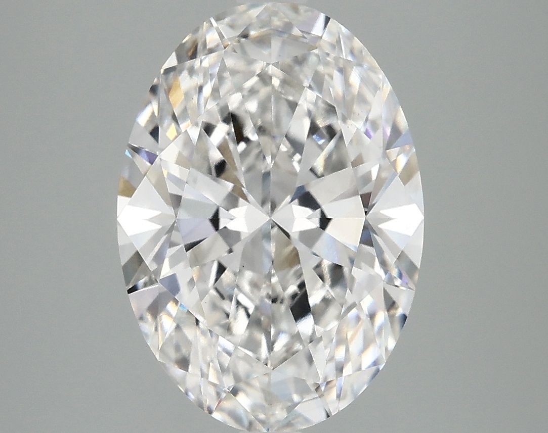 3.91 ct. oval Lab Grown Diamond front image