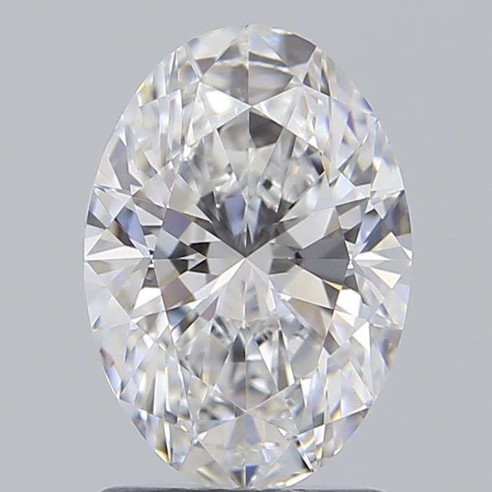 1.38 ct. oval Lab Grown Diamond front image