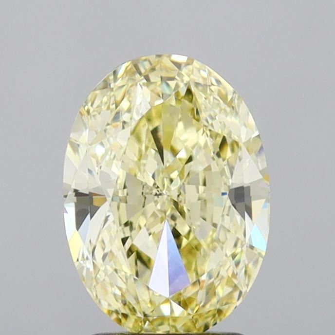 3.03 ct. oval Lab Grown Diamond front image