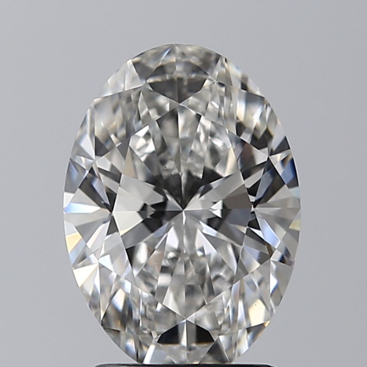 2.01 ct. oval Lab Grown Diamond front image