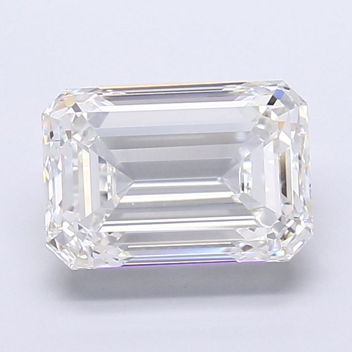 5.54 ct. emerald Lab Grown Diamond front image