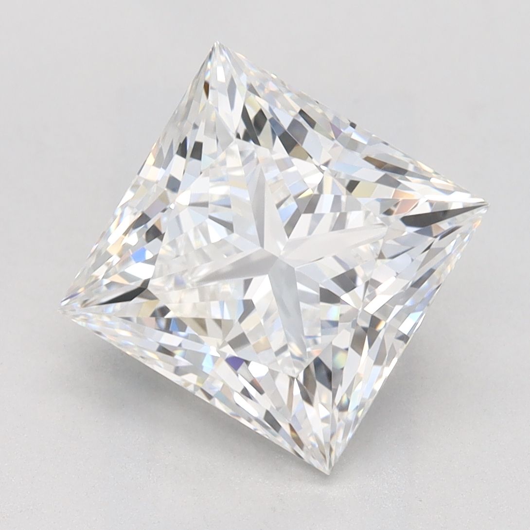 3.10 ct. princess Lab Grown Diamond front image