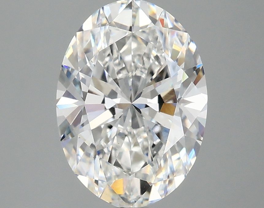 2.10 ct. oval Lab Grown Diamond front image