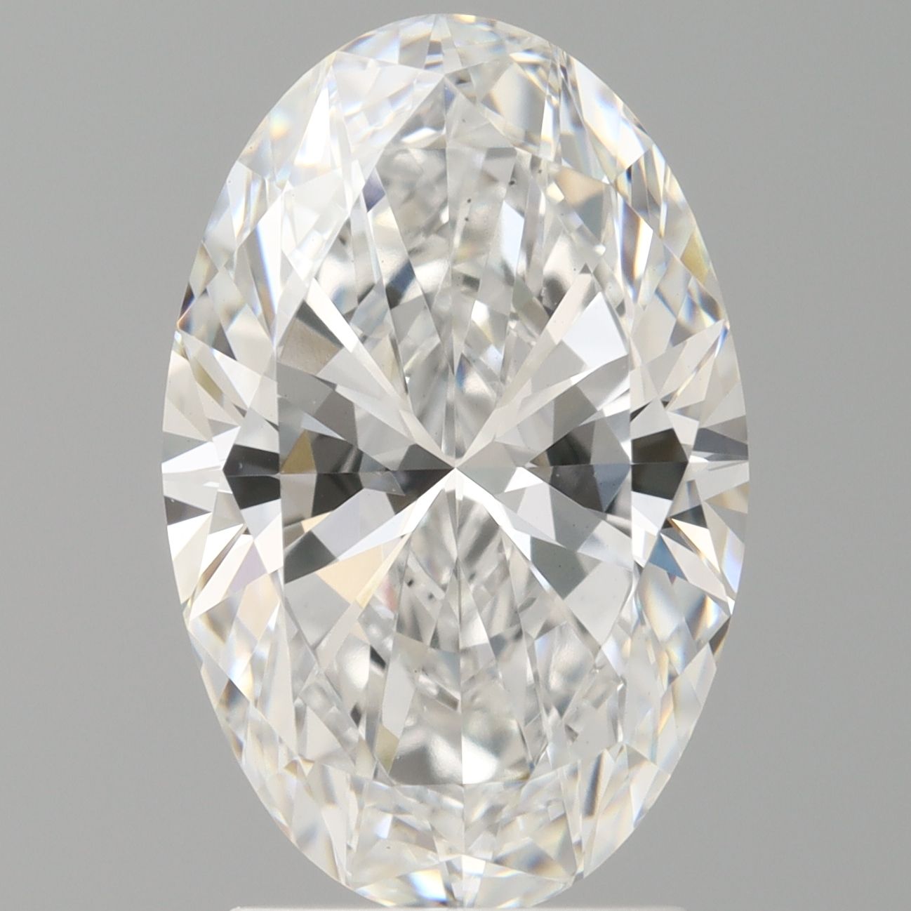 2.59 ct. oval Lab Grown Diamond front image