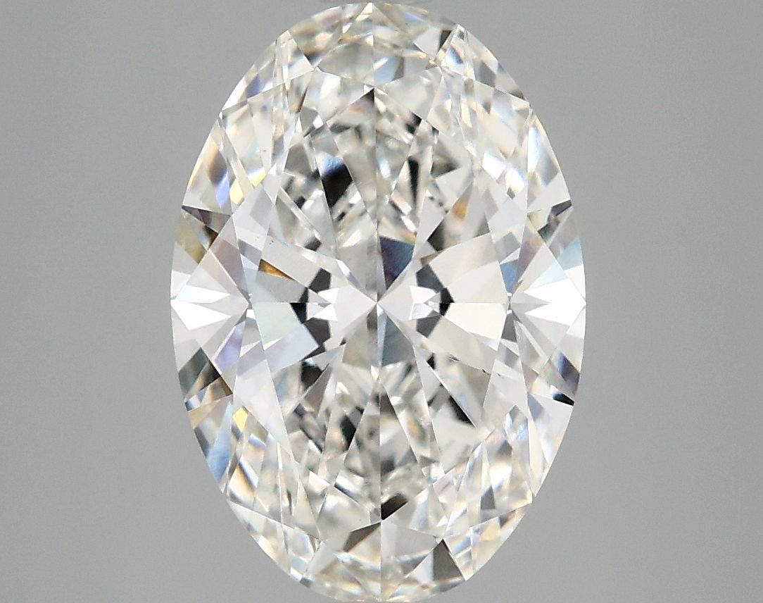 3.72 ct. oval Lab Grown Diamond front image
