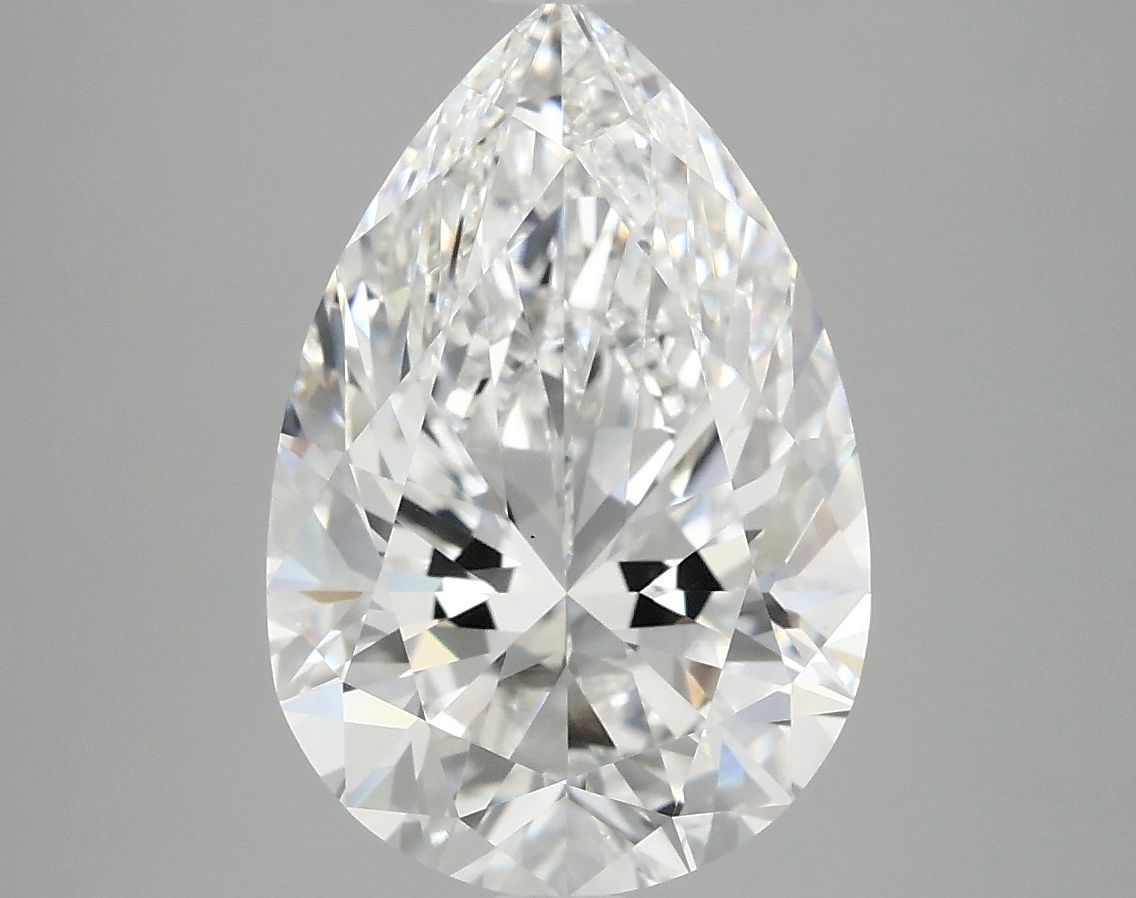 4.10 ct. pear Lab Grown Diamond front image
