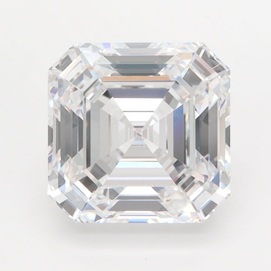 Diament LG asscher, 3.92 ct, D, IF