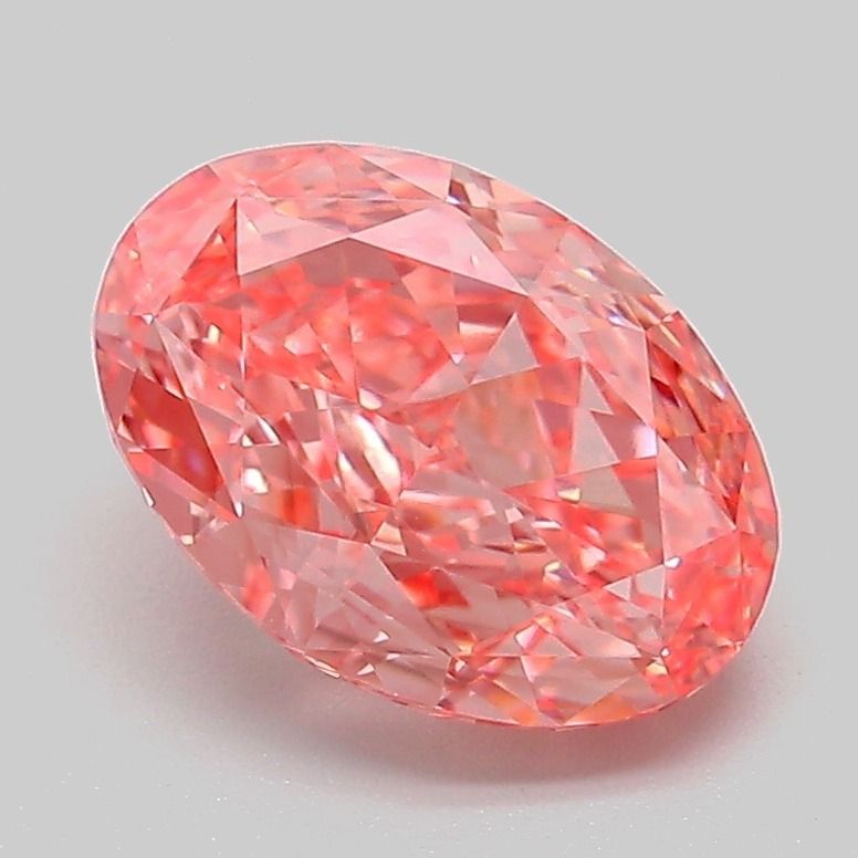 2.13 ct. oval Lab Grown Diamond front image