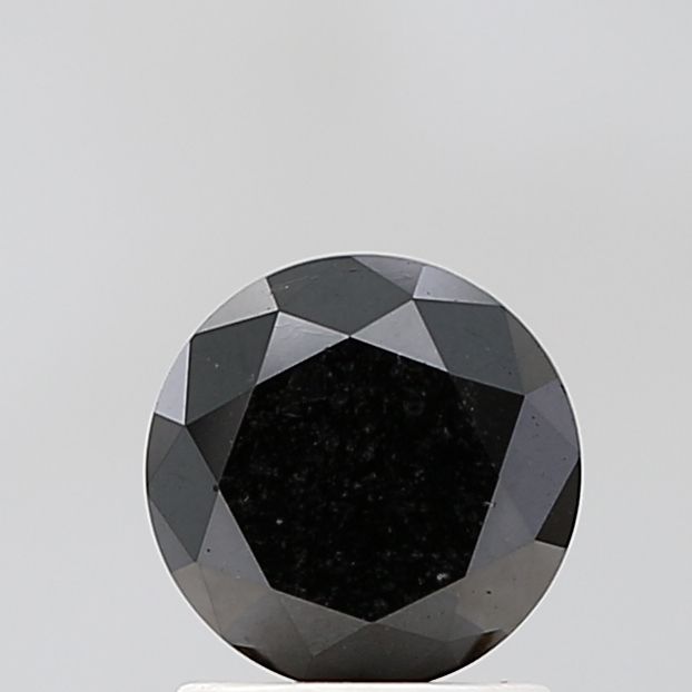 1.38 Carat Round Diamond Black VS2