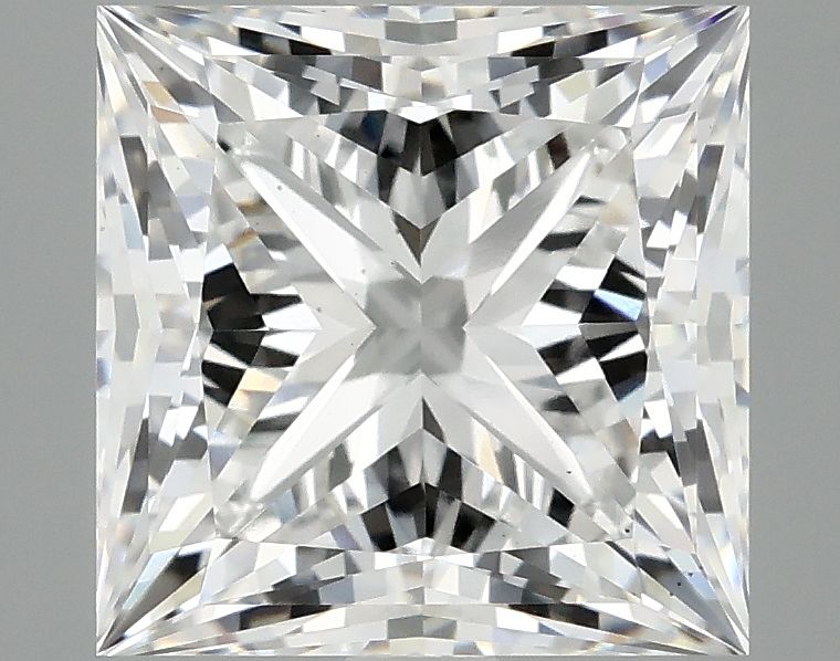 4.08 ct. princess Lab Grown Diamond front image