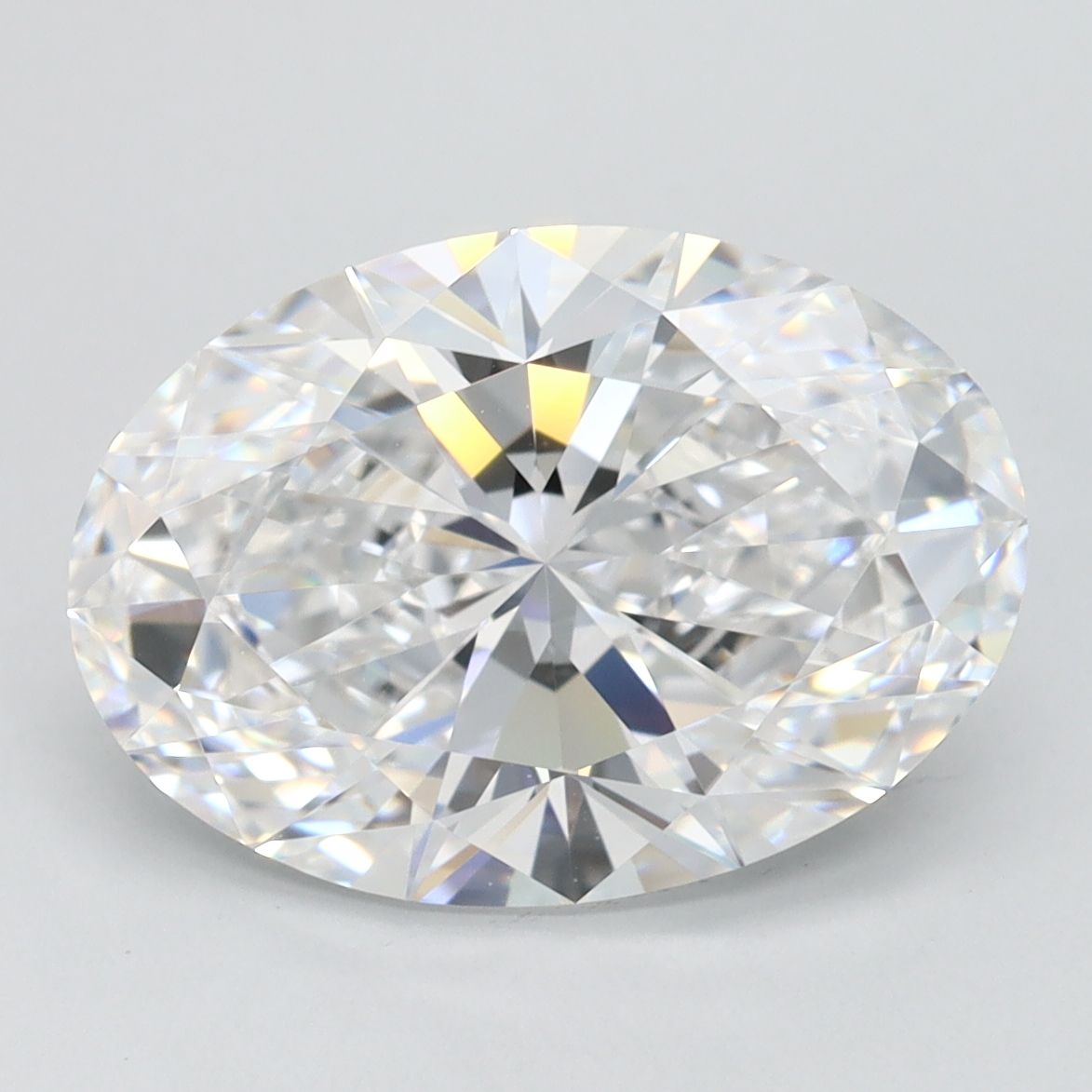 3.45 ct. oval Lab Grown Diamond front image