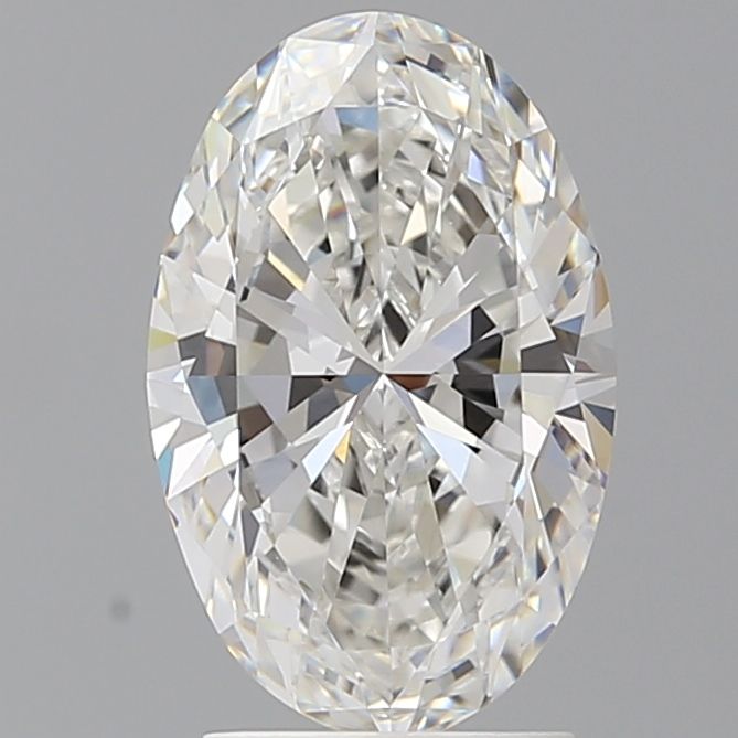 2.55 ct. oval Lab Grown Diamond front image