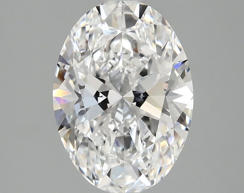 2.10 ct. oval Lab Grown Diamond front image