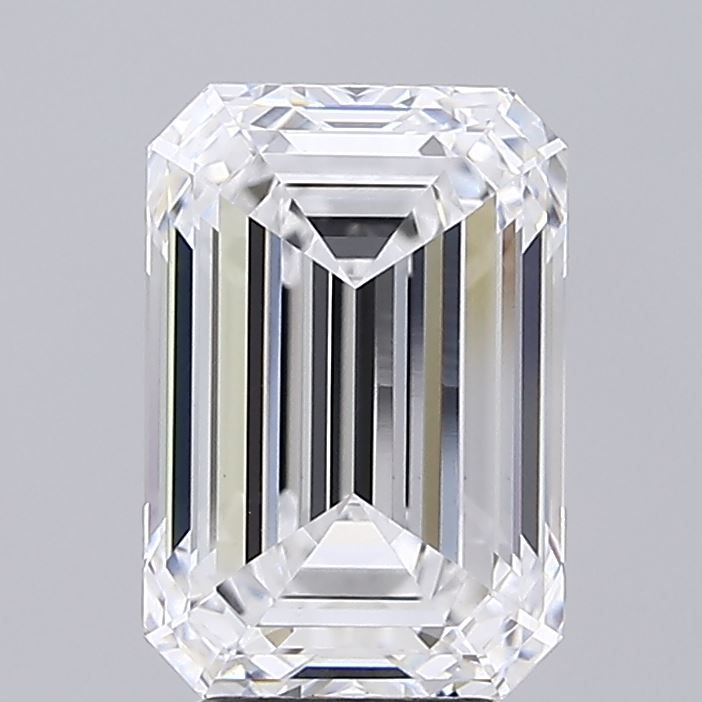 Diament LG szmaragdowy, 5.1 ct, E, VVS2