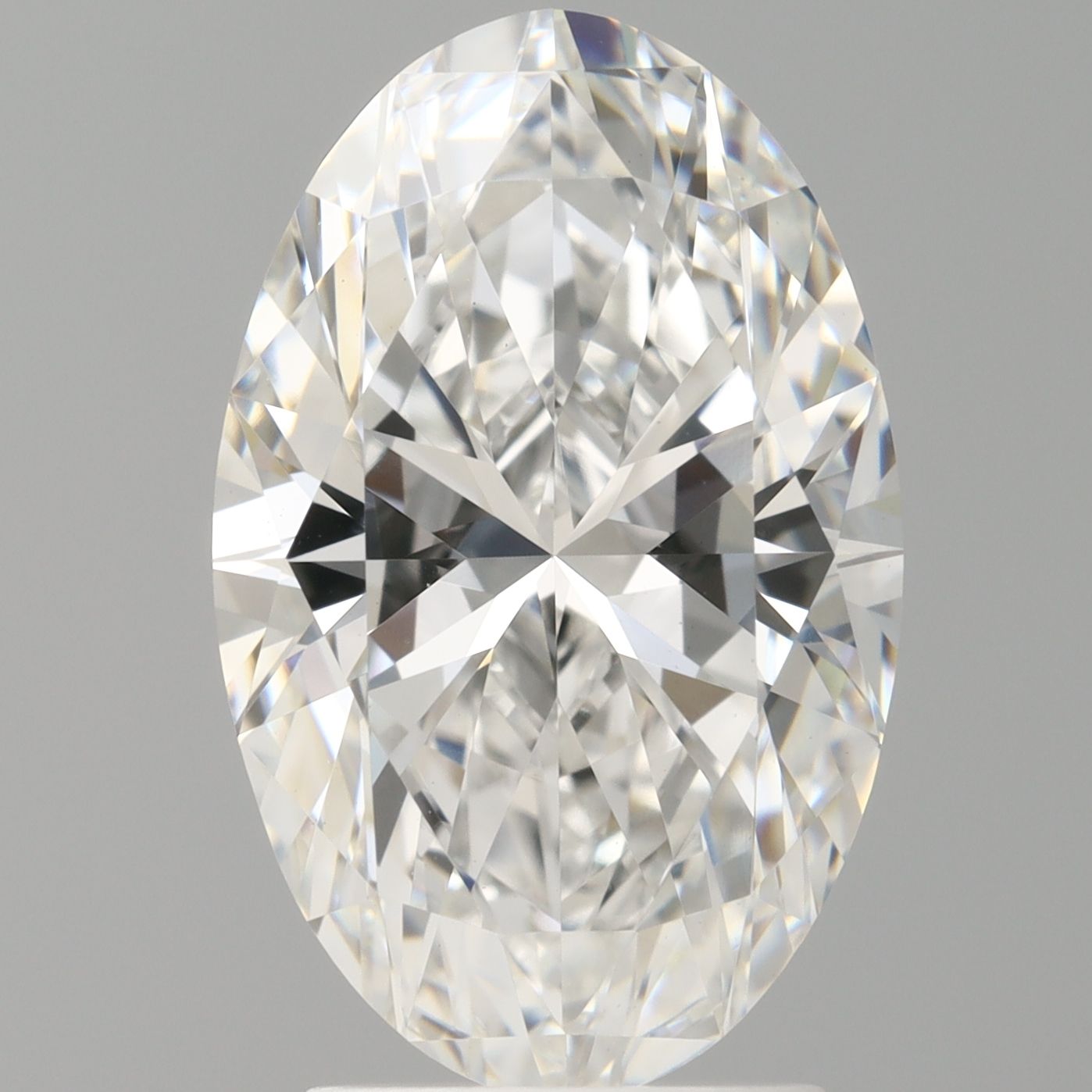 3.01 ct. oval Lab Grown Diamond front image