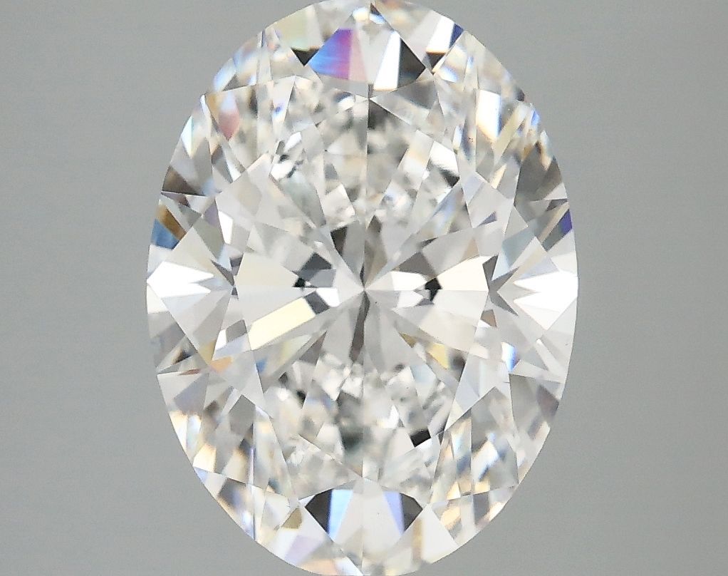 3.87 ct. oval Lab Grown Diamond front image