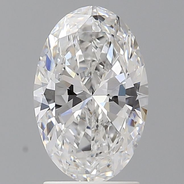 2.08 ct. oval Lab Grown Diamond front image