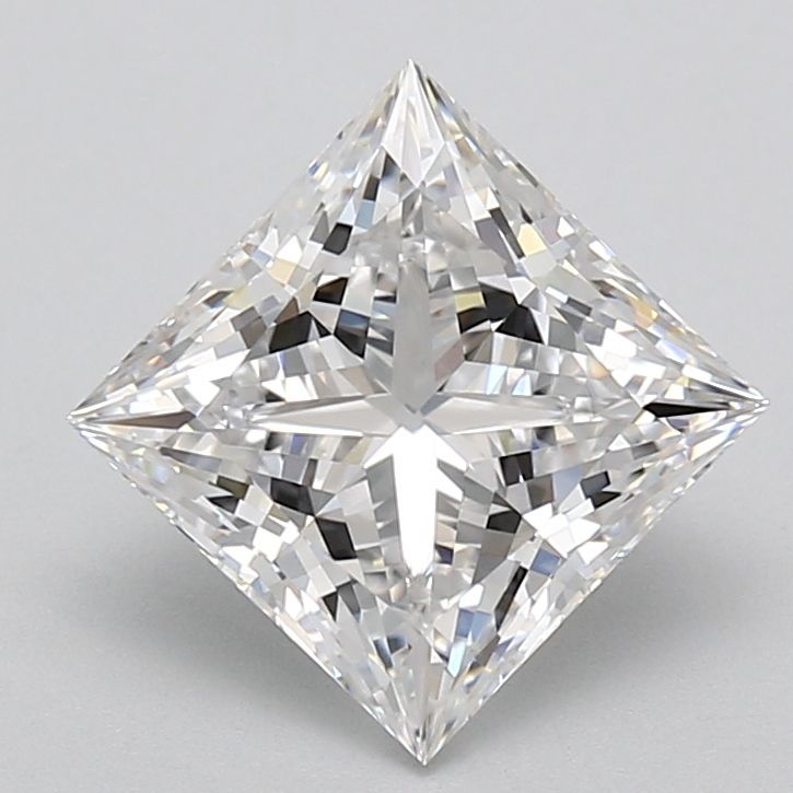 3.03 ct. princess Lab Grown Diamond front image