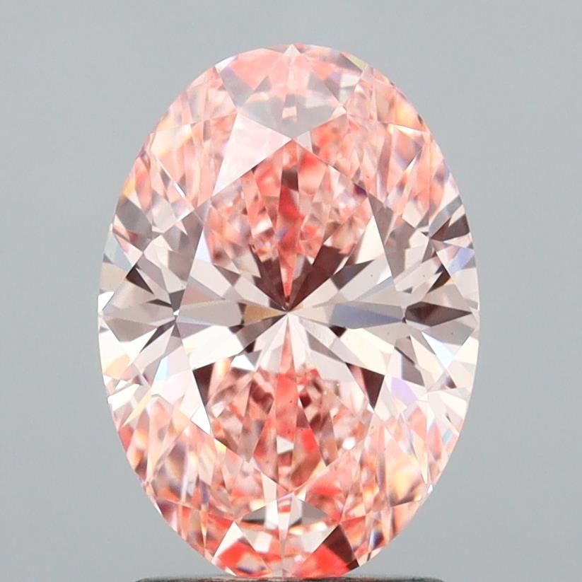 2.02 ct. oval Lab Grown Diamond front image