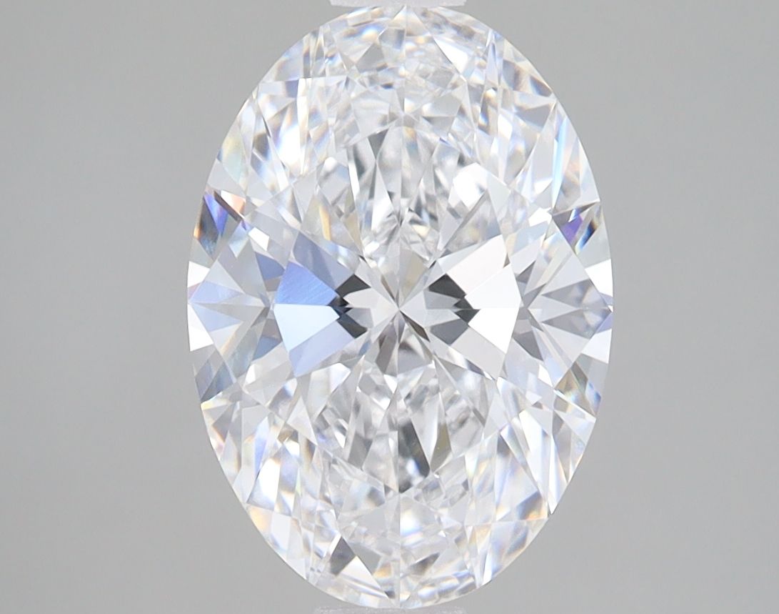 3.08 ct. oval Lab Grown Diamond front image