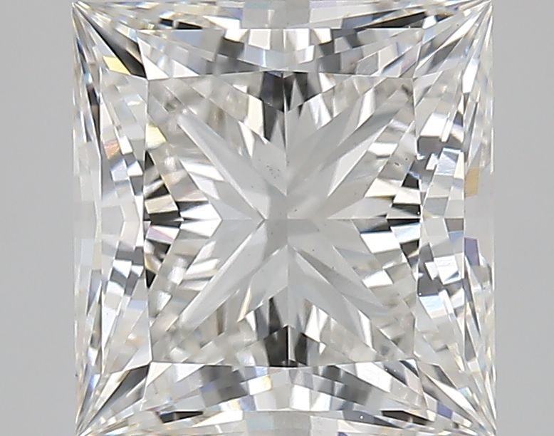 3.73 ct. princess Lab Grown Diamond front image