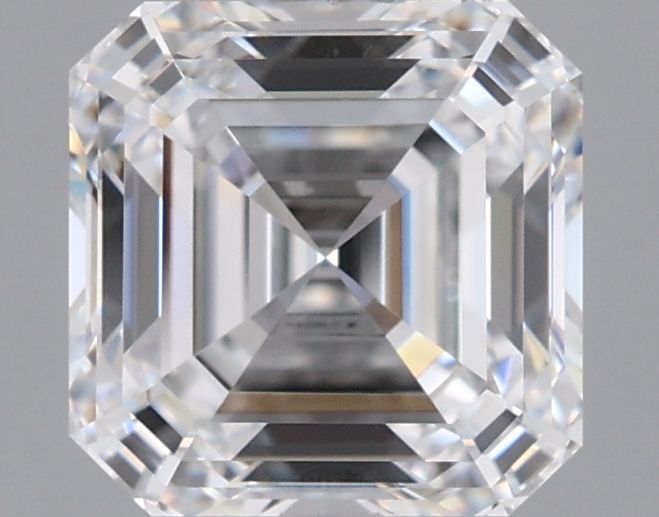 2.05 ct lab-grown Asscher Diamond