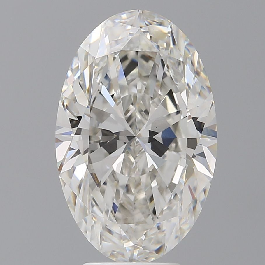 6.03 ct. oval Lab Grown Diamond front image