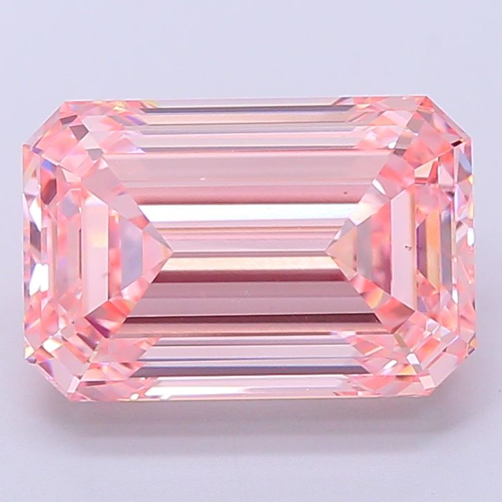 5.07 ct. emerald Lab Grown Diamond front image