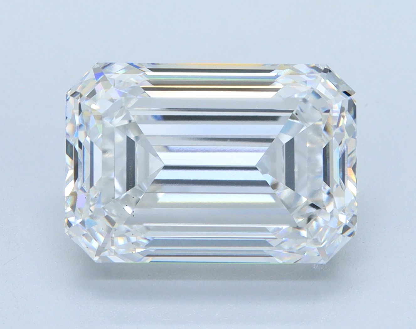 5.37 ct. emerald Lab Grown Diamond front image