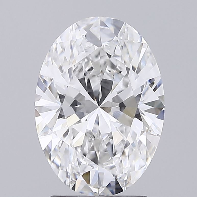 2.58 ct. oval Lab Grown Diamond front image