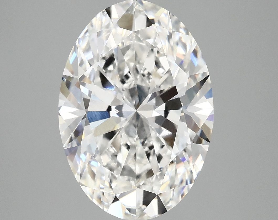 3.92 ct. oval Lab Grown Diamond front image