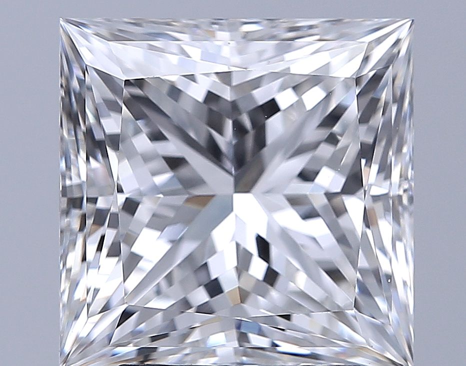 3.53 ct. princess Lab Grown Diamond front image