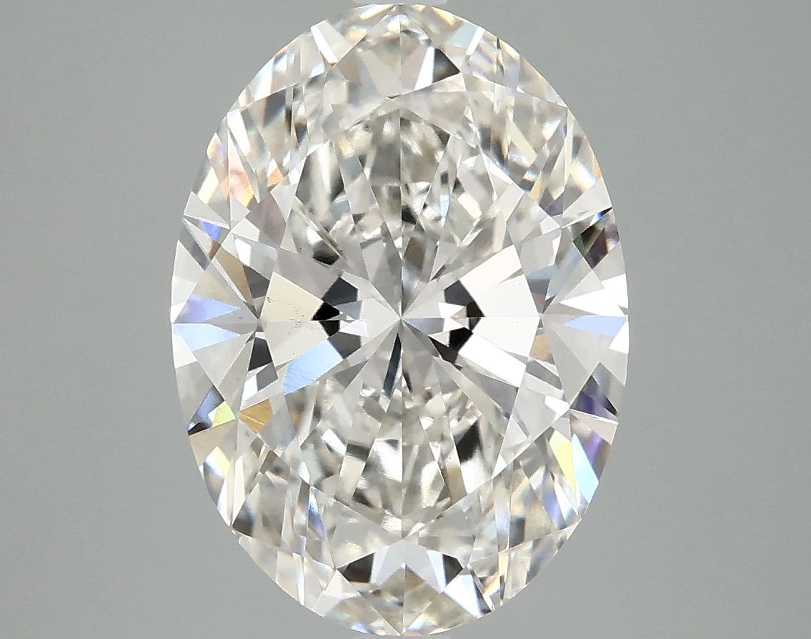 4.10 ct. oval Lab Grown Diamond front image