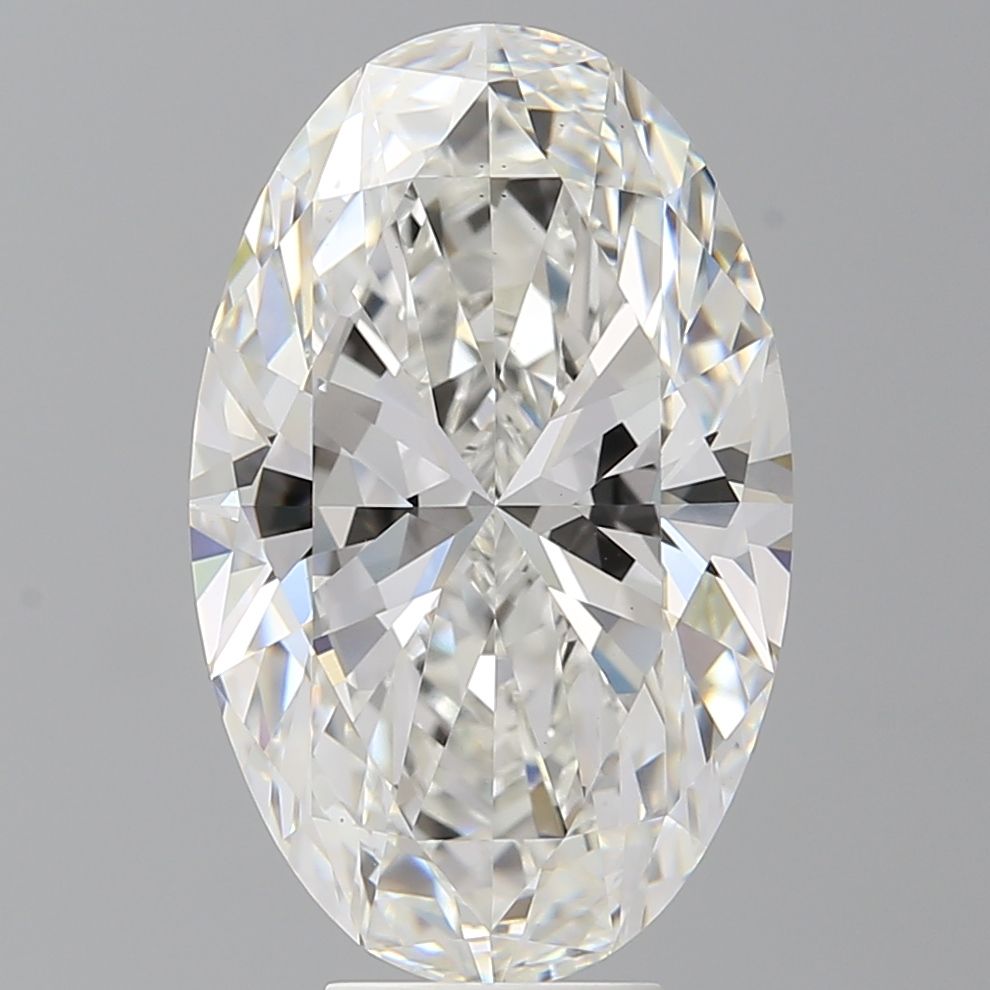 7.54 ct. oval Lab Grown Diamond front image