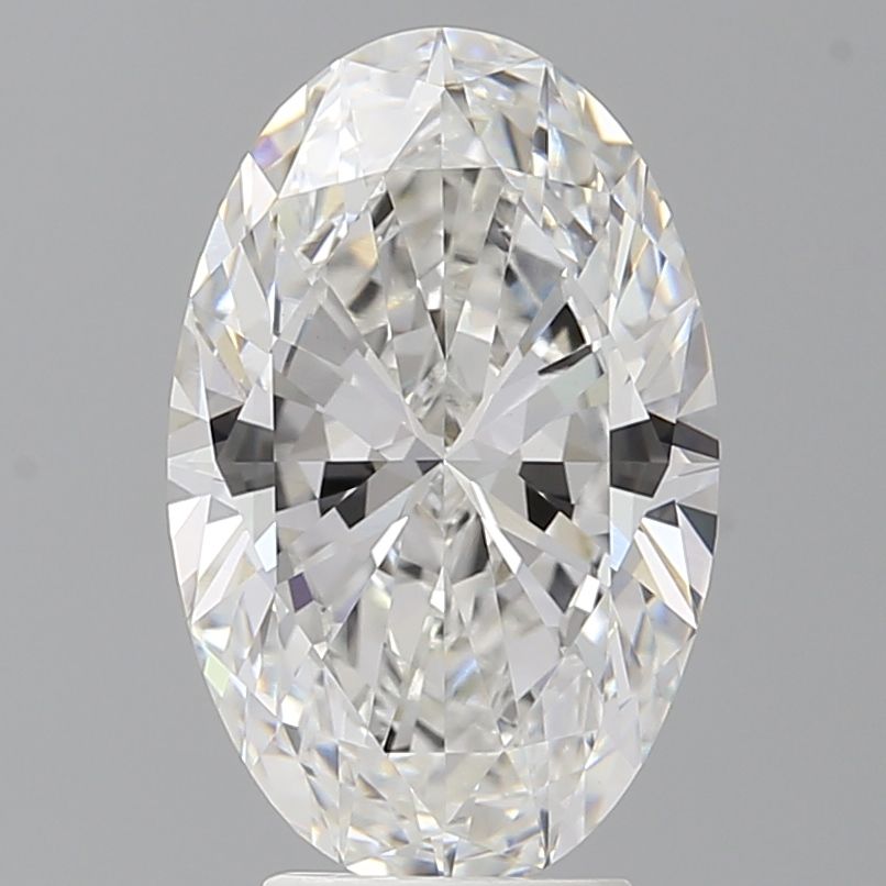 4.10 ct. oval Lab Grown Diamond front image