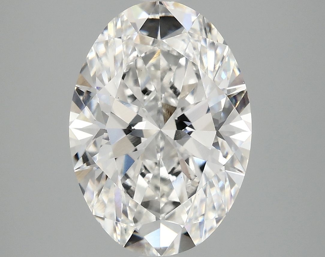 4.06 ct. oval Lab Grown Diamond front image